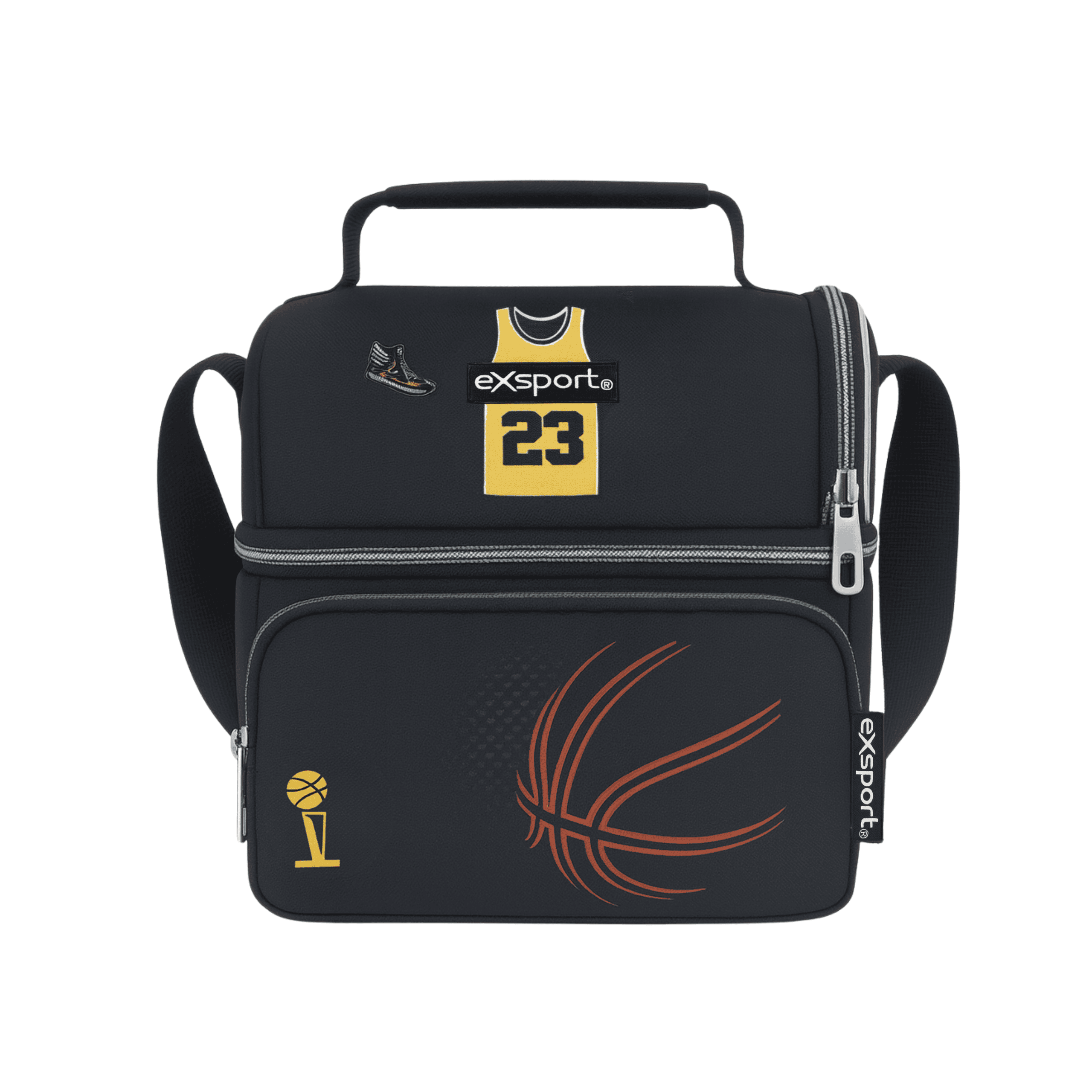 EXSPORT Lunch Bag Icon Boys Thermal Top Op. + Front Pocket Basketball / 2627112