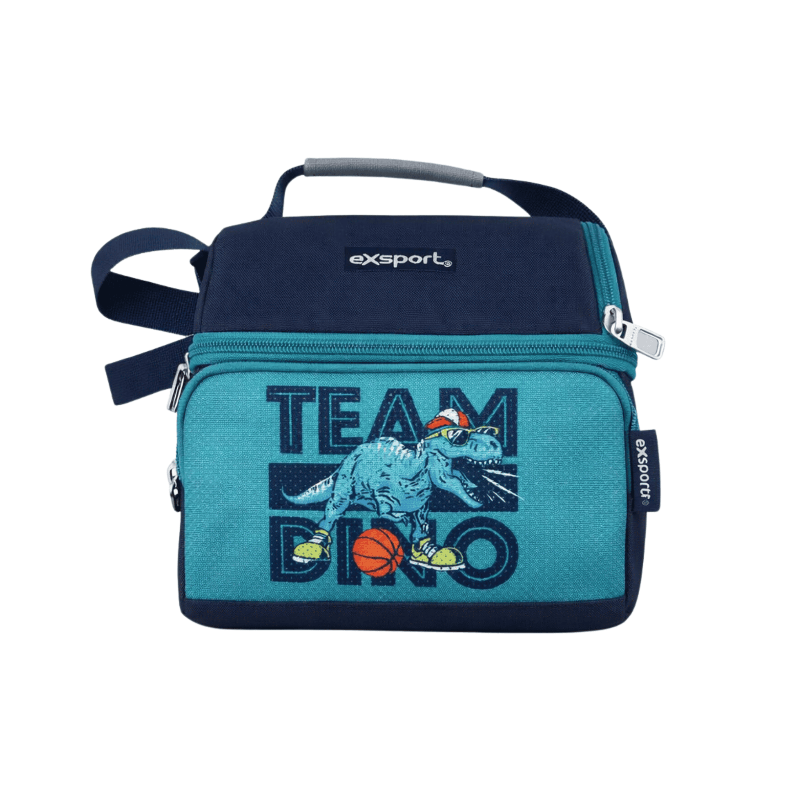 EXSPORT Lunch Bag Blended Dino Thermal Top Op. + Front Pocket / 2627579