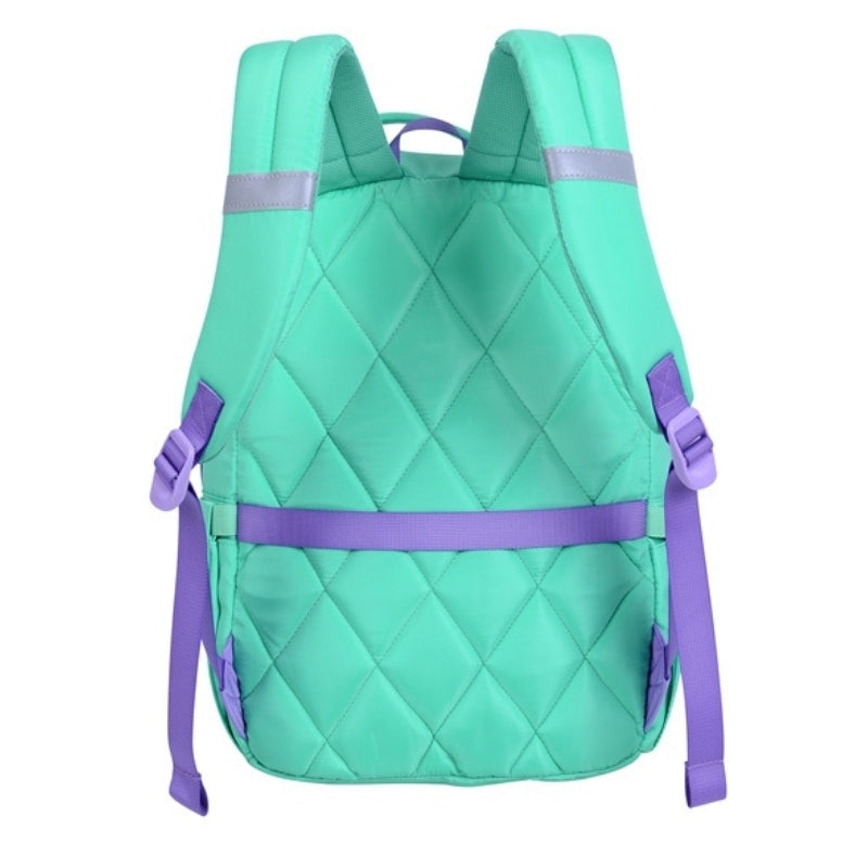 Smart Big Dream Small Girl Backpack - Green Mesh