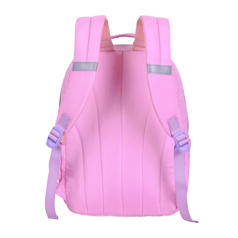 Smart Big Dream Small Girl Backpack - Pink Metallic