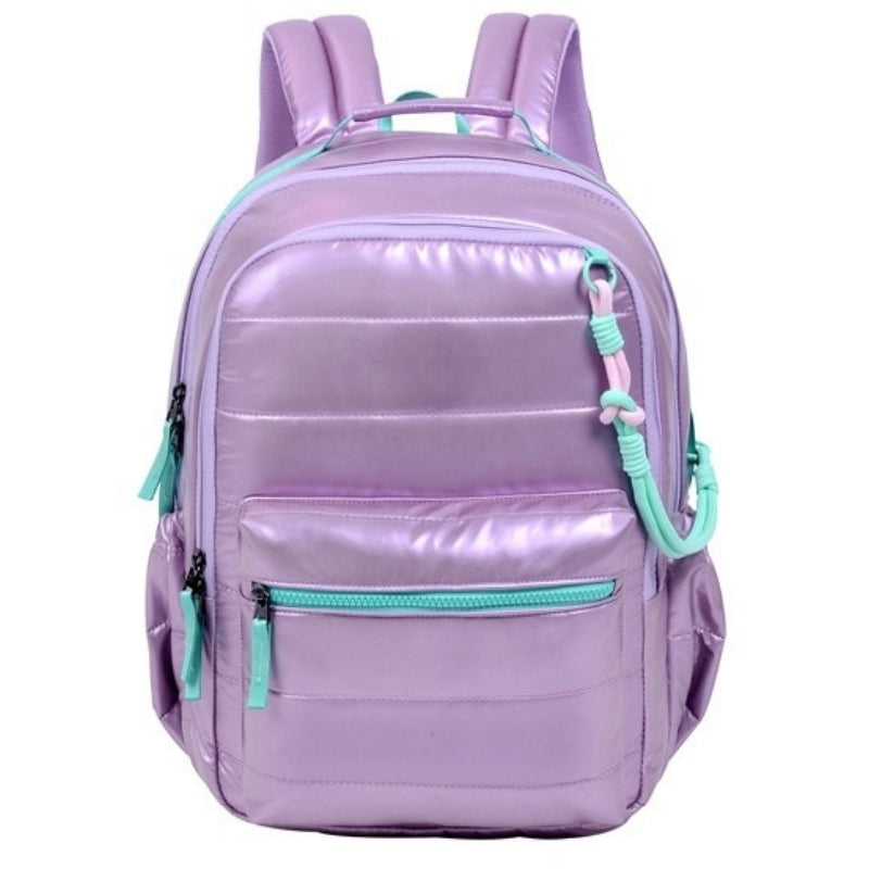 Smart Metallic Backpack - Purple