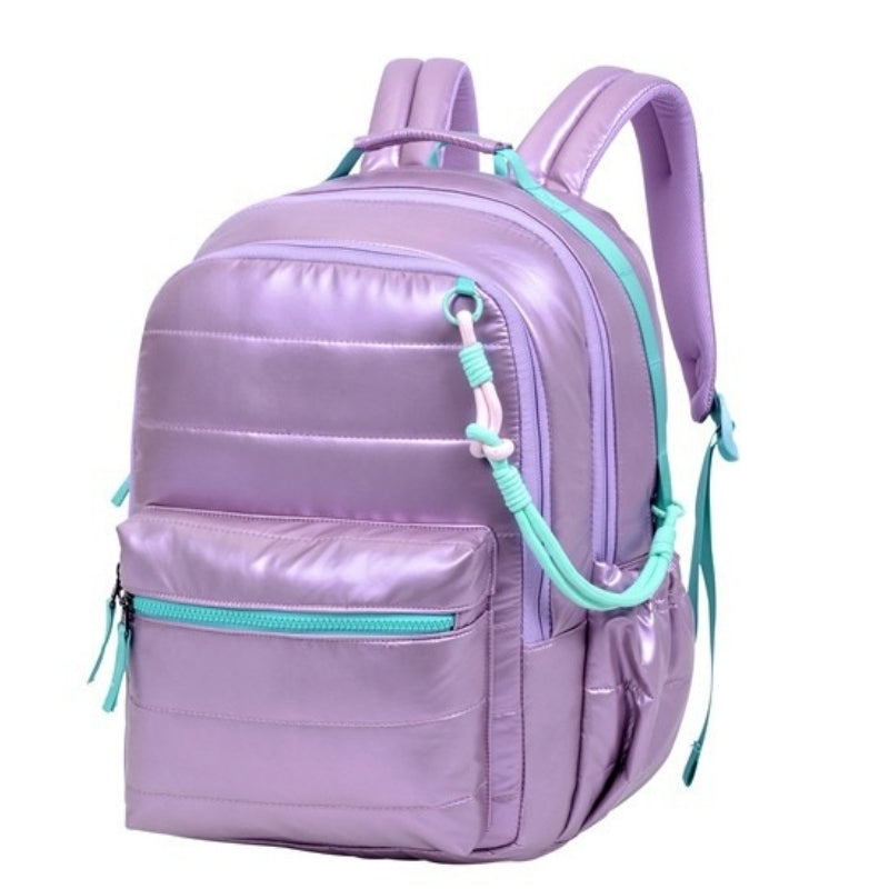 Smart Metallic Backpack - Purple