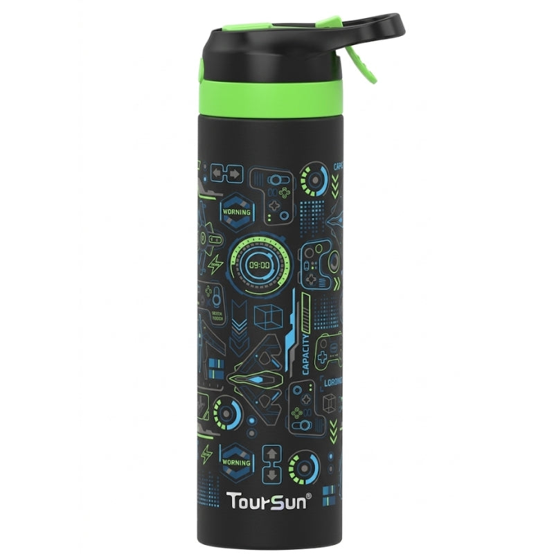 Toursun Water Bottle Spray 540ML Black