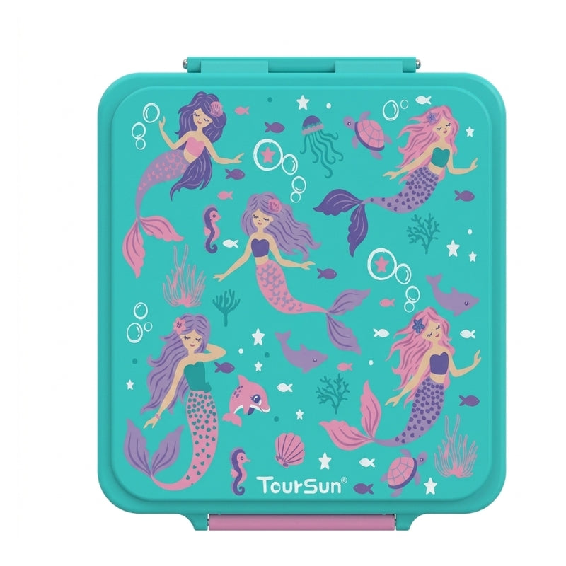 Toursun Lunch Box Food Container Mermaid