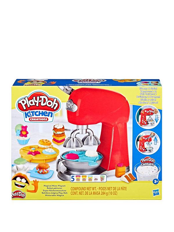 Play-Doh Kitchen Creations Magical Mixer MagiCrayon set packaging on a white background