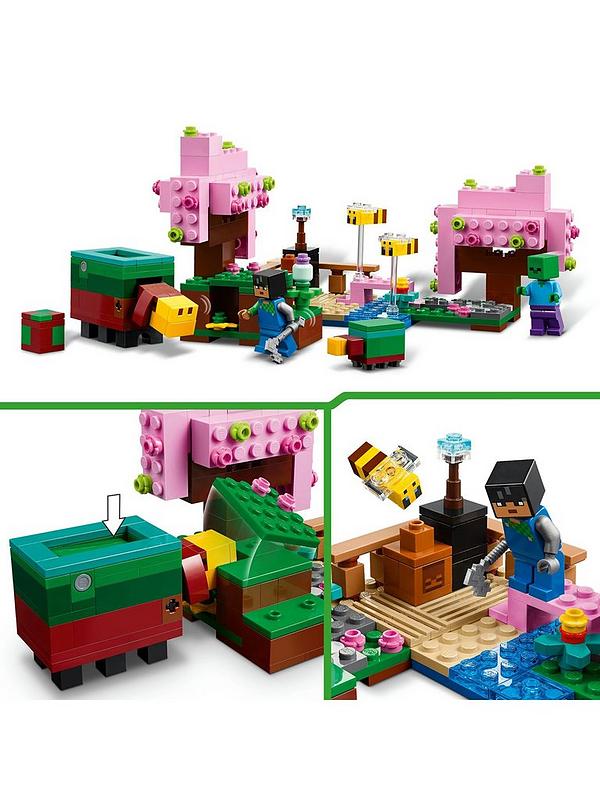 LEGO Minecraft The Cherry Blossom Garden Building Toy 21260