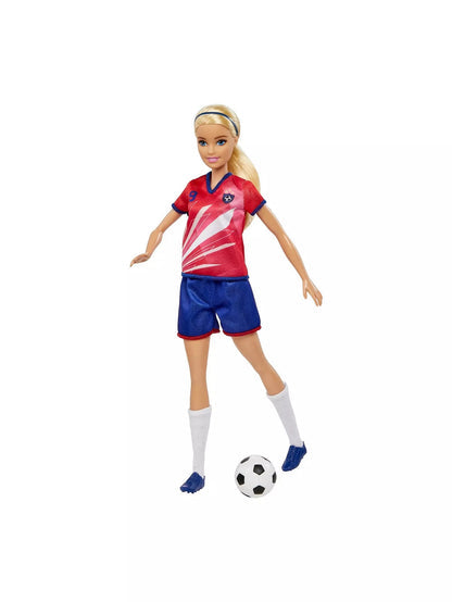 Barbie Doll Footballer Careers doll