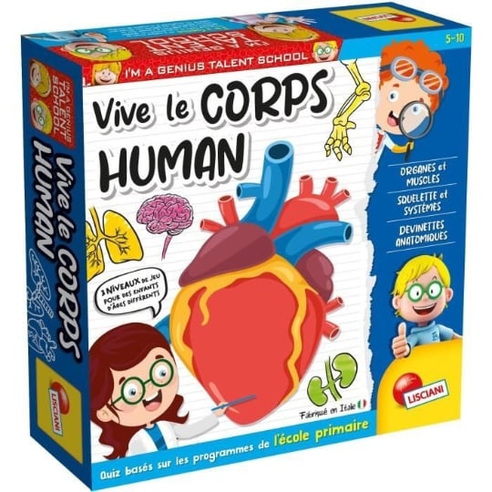 Jeu De Parcours Sur Le Corps Humain
