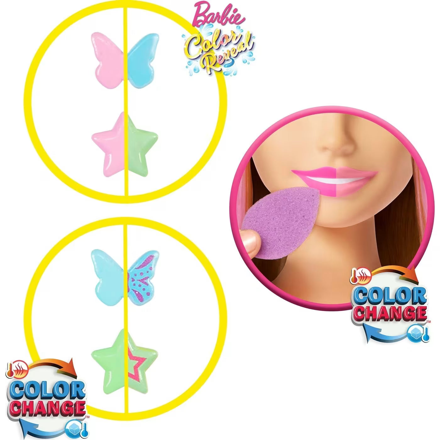 Barbie Doll Styling Head