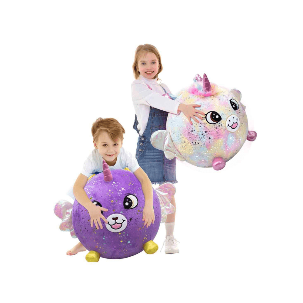 Xxl Shinycorn Plush Ball Purple Puppy