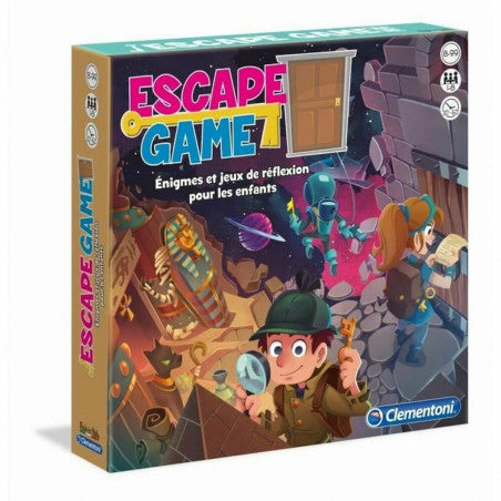 Box of 'Escape Game' children's puzzle game by Clementoni