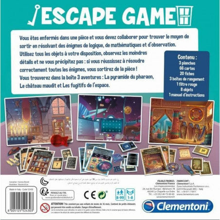 Clementoni 52430 Escape Game