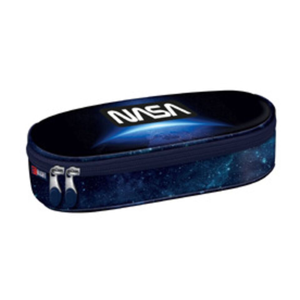 Blue Earth View 1 compartment pencil case
