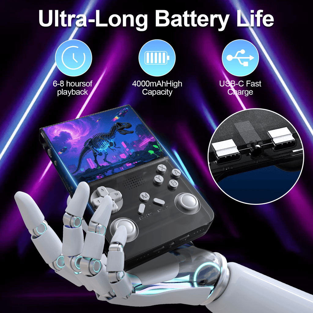 Handheld Game Console with 8000+ Classic Games