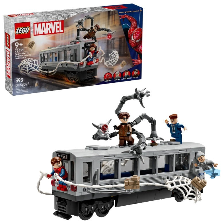 LEGO 76321 Spider-Man Subway Train Scene