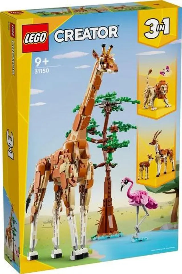 LEGO CREATOR 3 IN 1 31150 WILD SAFARI ANIMALS