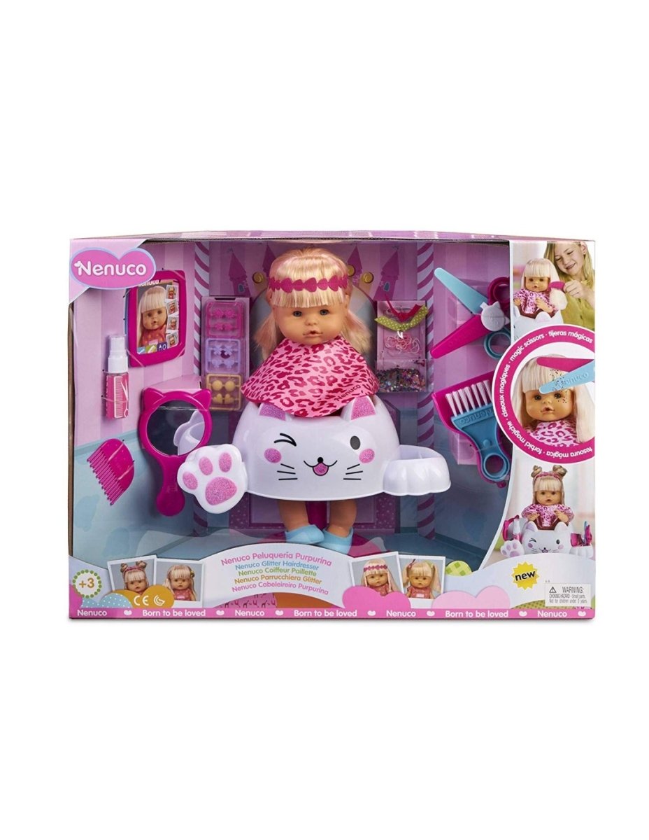 Glitter Hairdresser Doll