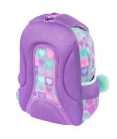 Candy Hearts 3 compartment Backpack BP26 39x27x17 cm