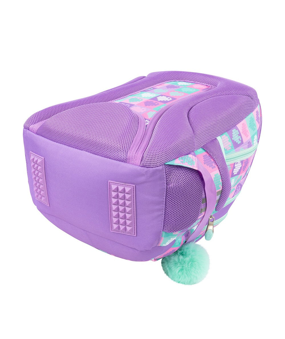 Candy Hearts 3 compartment Backpack BP26 39x27x17 cm