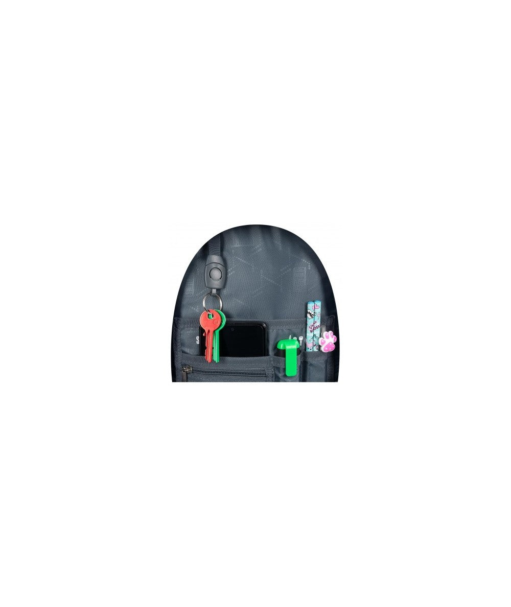 Candy Hearts 3 compartment Backpack BP26 39x27x17 cm