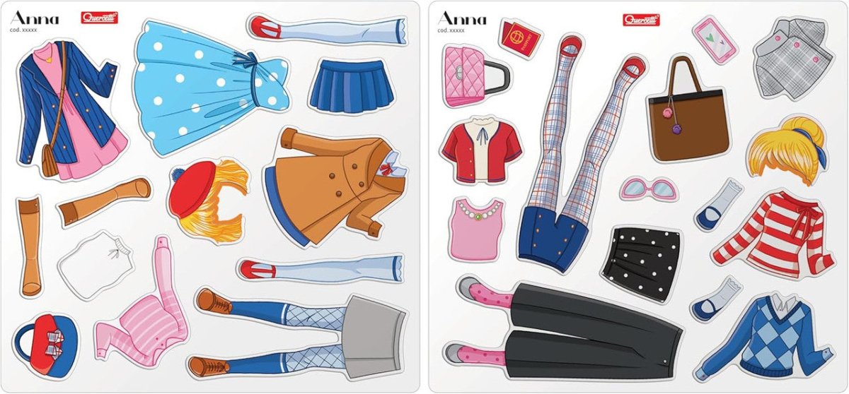 Magnetic Fashion Best Friends Dress Up