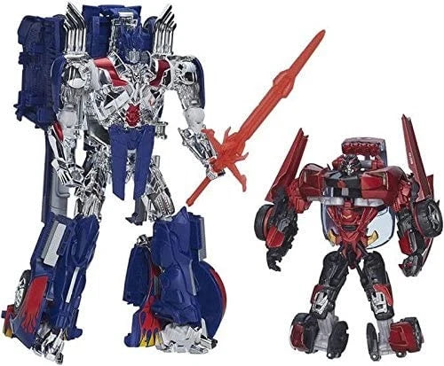 Transformers Age of Extinction - Platinum Edition - Optimus Prime w/Sideswipe