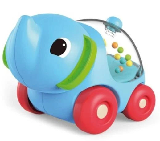 Carotina Baby - Elephant car and puzzle