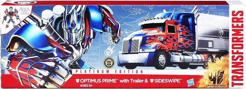 Transformers Age of Extinction - Platinum Edition - Optimus Prime w/Sideswipe