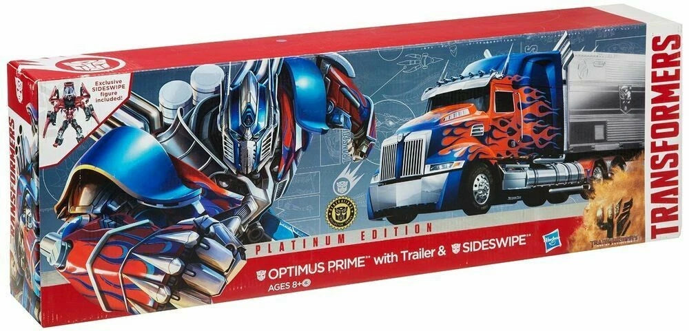 Transformers Age of Extinction - Platinum Edition - Optimus Prime w/Sideswipe