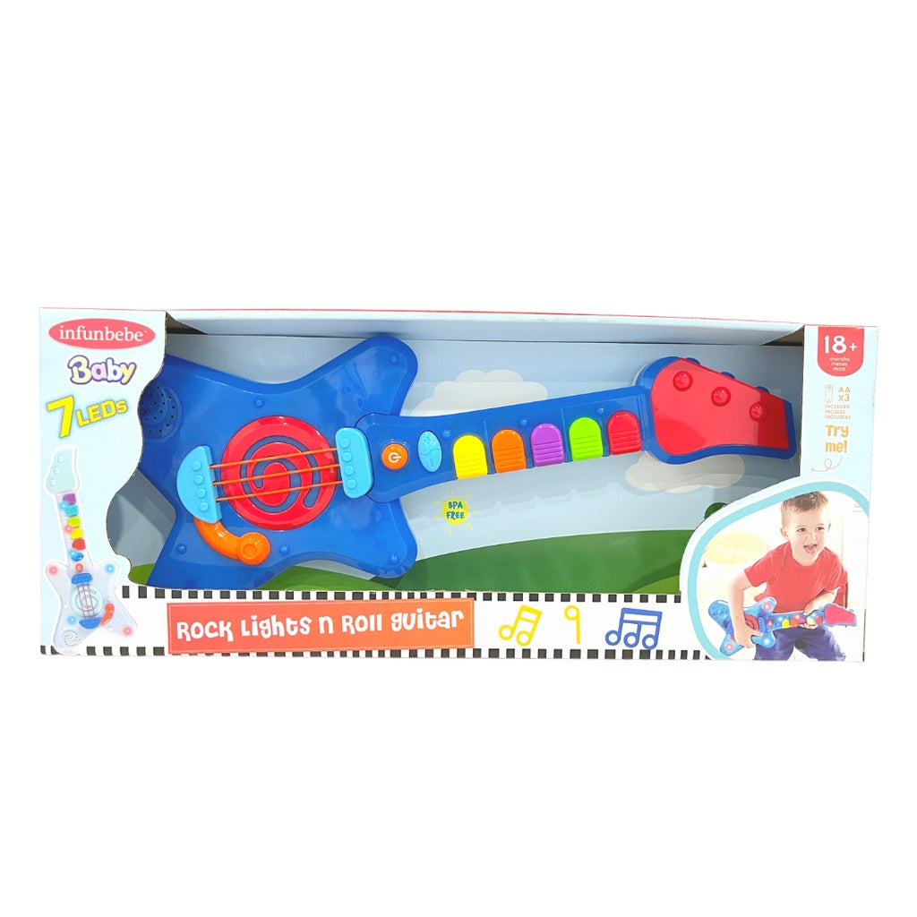INFUNBEBE ROCK LIGHTS N ROLL GUITAR