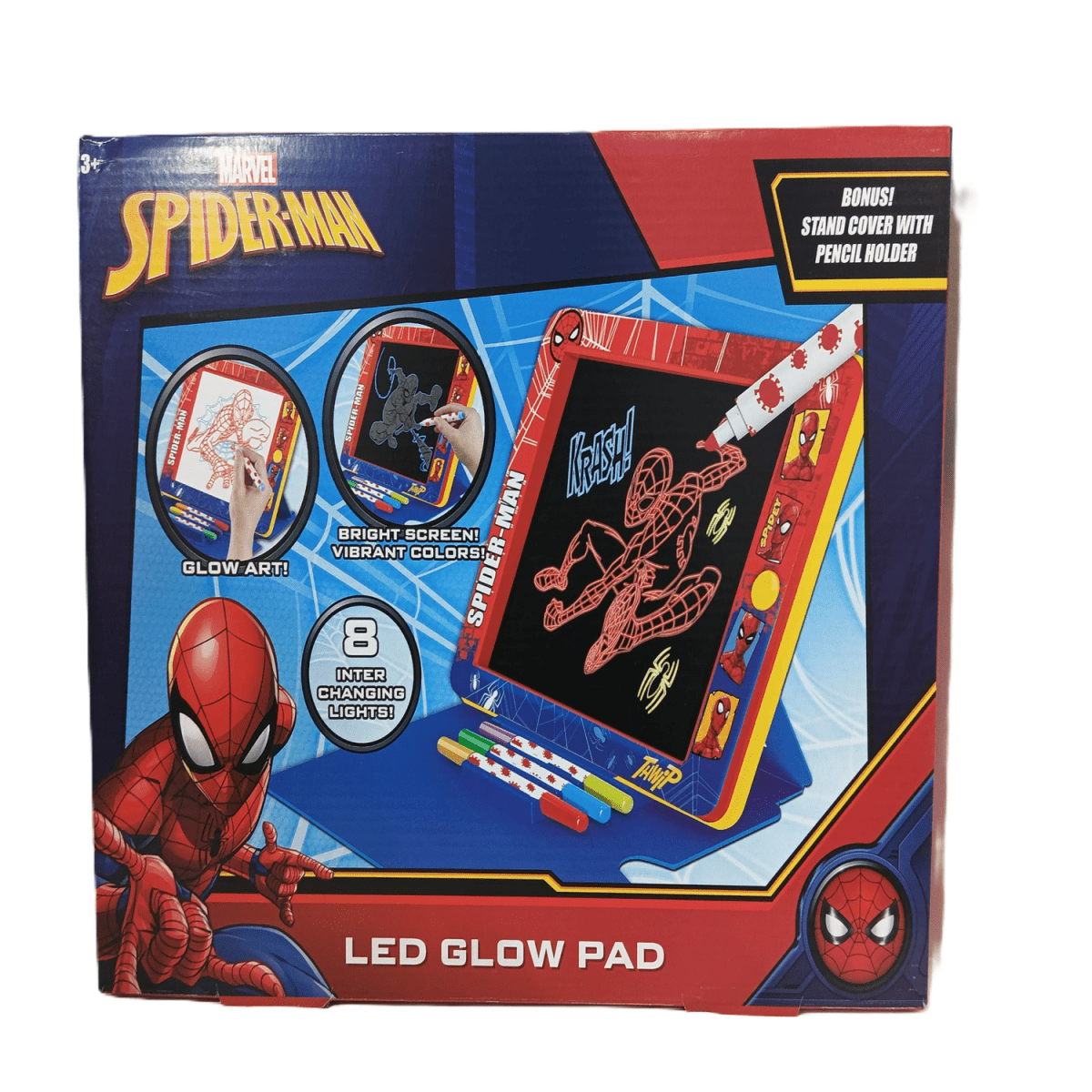 Spider-Man Glow Drawing Pad