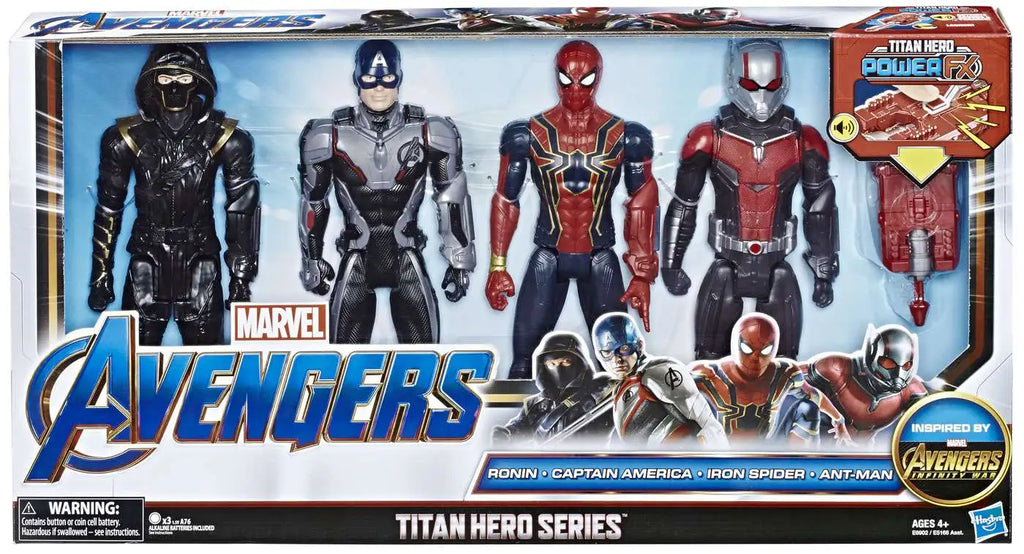 Marvel Avengers Titan Hero Series action figure set packaging