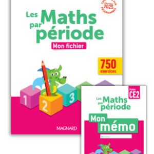 Outils pour les Maths CE2 par période (2025) - Fichier de l'élève + Mémo